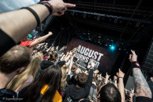 Live-Foto von August Burns Red auf dem Elbriot 2017