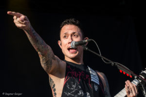 Live-Foto von Trivium auf dem Elbriot 2017