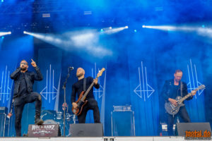 Konzertfotos von Diablo Blvd beim Rockharz Festival 2018