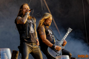 Konzertfotos von Amorphis beim Rockharz Festival 2018