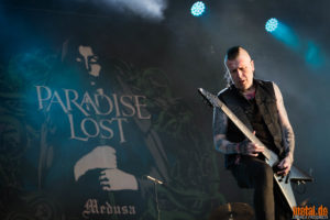 Konzertfoto von Paradise Lost beim Rockharz 2018