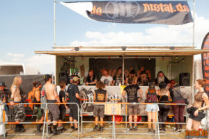 Foto von der Autogrammstunde mit Korpiklaani auf dem Summer Breeze Open Air 2018