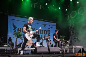 Konzertfoto von Hollywood Undead auf dem Greenfield Festival 2023