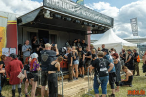 Foto der Hämatom Autogrammstunde - Rockharz Open Air 2023