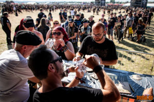 Foto der Rauhbein Autogrammstunde - Rockharz Open Air 2023