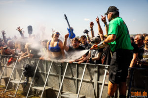 Foto mit Impressionen vom Freitag - Rockharz Open Air 2023