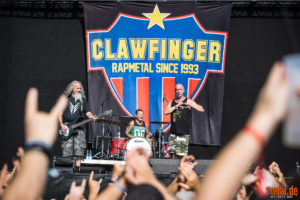 Konzertfoto von Clawfinger - Reload Festival 2023