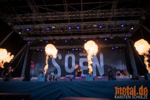 Konzertfoto von Soen - Summer Breeze Open Air 2023