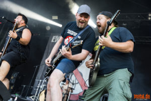 Konzertfoto von Excrementory Grindfuckers - Paddy Rock Open Air 2023