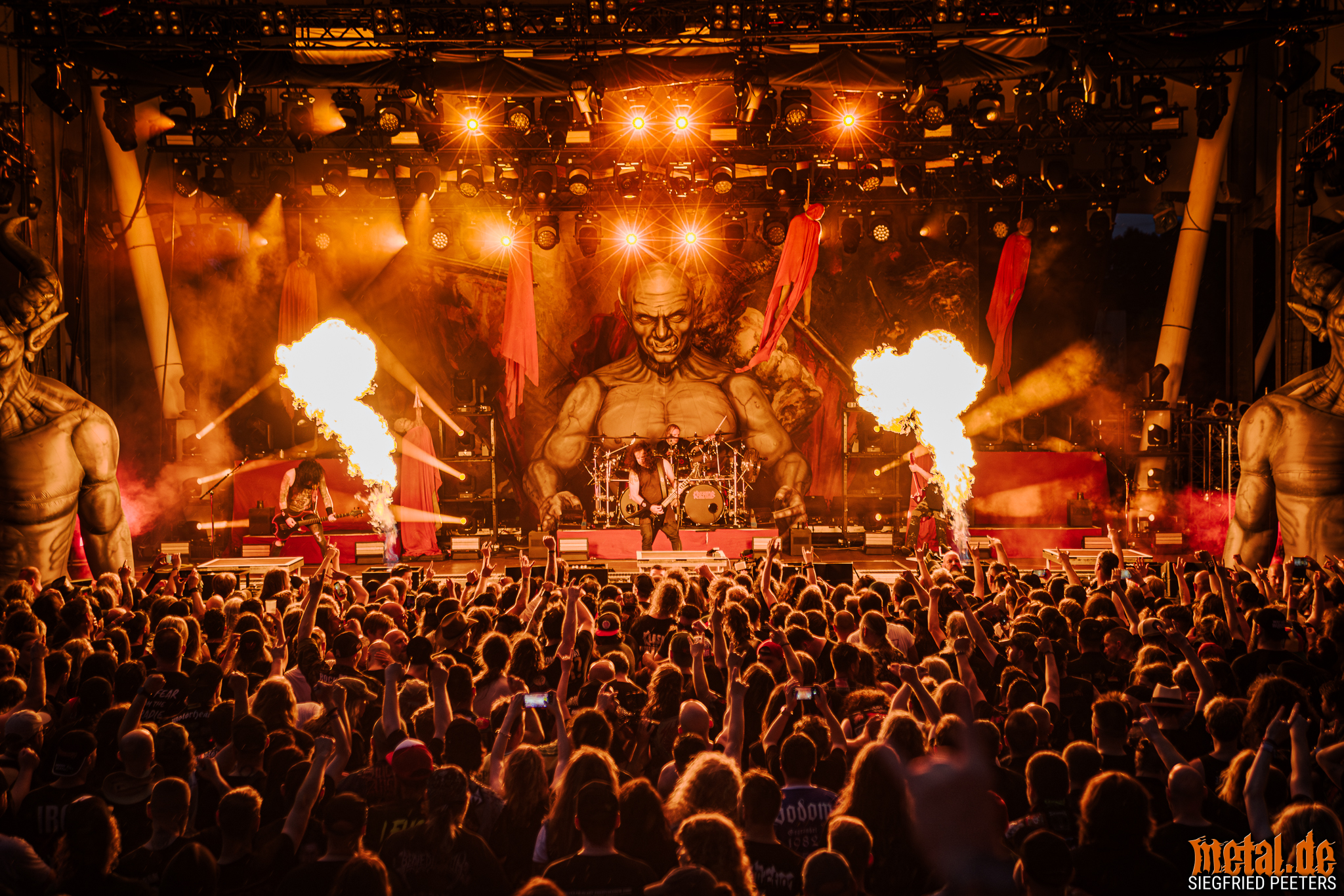 Konzertfoto von Kreator - Klash Of The Ruhrpott 2024