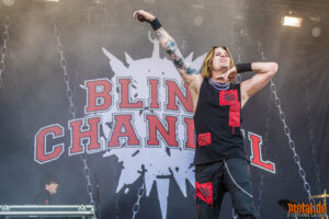 Konzertfoto von Blind Channel auf dem Summer Breeze Open Air 2024