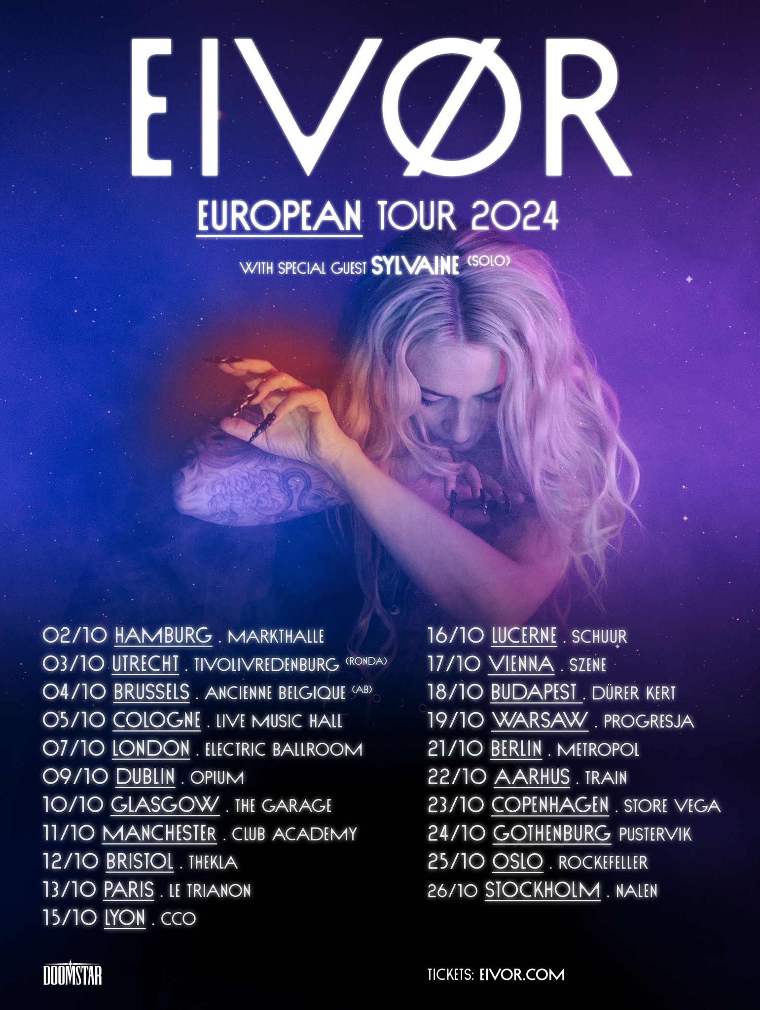 Eivør - European Tour 2024