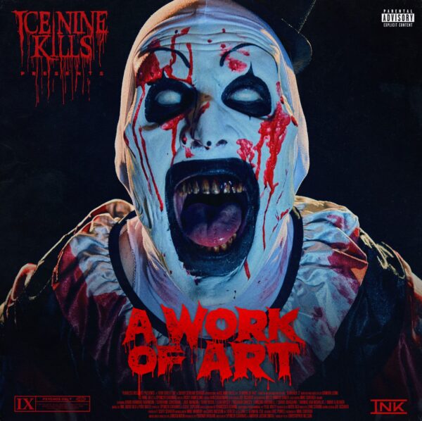 ICE NINE KILLS - "A Work Of Art" Cover