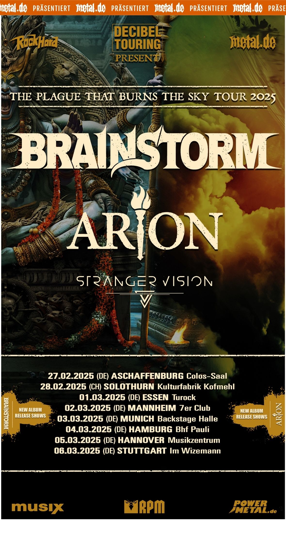 Brainstorm / Arion Tour 2025